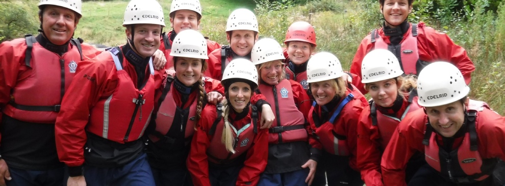 Have wetsuits and goodness knows how much kit.  Lets gorge scramble.